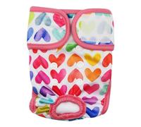 Pantalones sanitarios para mascotas Pañales para mascotas Pantalones de impresión de superficie de impresión Pañales de cintura flexibles Pantalones lavables fisiológicos Ropa para mascotas Pantalones