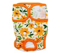 Pantalones sanitarios para mascotas Pañales para mascotas Pantalones de impresión de superficie de impresión Pañales de cintura flexibles Pantalones lavables fisiológicos Ropa para mascotas Pantalones