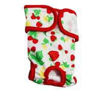 Pantalones sanitarios para mascotas Pañales para mascotas Pantalones de impresión de superficie de impresión Pañales de cintura flexibles Pantalones lavables fisiológicos Ropa para mascotas Pantalones