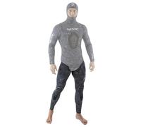 Seacsub Snake Camo 7 Mm Spearfishing Pants Negro S Hombre