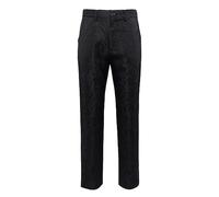 Pantalones steampunk para hombre, color negro, gótico, pantalones chinos, estilo victoriano, medieval, monocolor, pantalones deportivos, clásicos, retro, pantalones de tela ligeros, para disfraz de