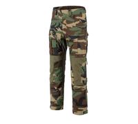 Pantalones tácticos Helikon-Tex MCDU con ventilación Ripstop Woodland
