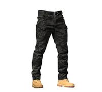 Pantalones TáCticos Hombre Impermeable,Pantalones TáCticos con MúLtiples Bolsillos Ligeros, Impermeables EláSticos Holgados Ripstop, Cargo, De Secado RáPido, para Senderismo