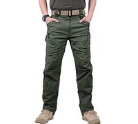 Pantalones Tácticos Impermeables Para Hombre - Pantalones Militares Ripstop Multibolsillos, Para Hombre Talla Grande 5Xl Pantalones Cargo Resistentes Al Desgaste Joggers, Swat Combat Army Pants, Ar