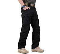 Pantalones Tácticos Impermeables Para Hombres - Militares Ripstop Multibolsillos, Cargo De Gran Tamaño 5Xl Resistentes Al Desgaste, Chándal