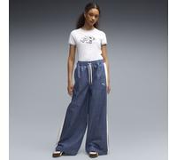 Pantalones tejidos extragrandes PUMA x POWERPUFF GIRLS para mujer, Ropa, Azul, XL