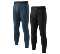 Pantalones Térmicos Hombre Calzoncillos Largos Ropa Interior Térmica 0 °C a 10°C Mezcla de Viscosa, poliacrílico y algodón Cálidos Evacuan la Humedad Invierno Esquí