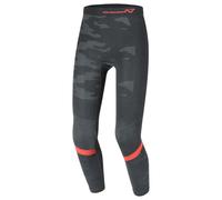 Macna Base Layer All-Season Pantalones funcionales, negro/gris/rojo, Talla XXL/XXXL
