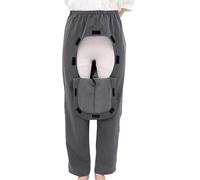 Pantalones Unisex Con Cremallera Lateral Pantalones Para Pacientes Pantalones Para Incontinencia Pantalones De Catéter Completamente Abiertos Pantalones De Rehabilitación(XL)