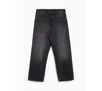 Pantalones vaqueros Baggy Relaxed Carhartt WIP Landon Unisex Negro,Gris 30