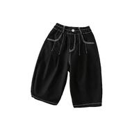 Pantalones Vaqueros Casuales para niño, de Pierna Recta y Corte Holgado, Estilo Coreano a la Moda, cómodos para Uso Diario. Línea Suelta Que Sigue tu Juego