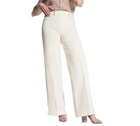 Pantalones Vaqueros de los años 90 para Mujer, de Cintura Alta, elásticos, Pierna Ancha, Modernos, con Costura Delantera, Color Blanco, Talla 4XL