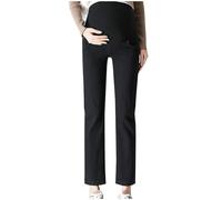 Pantalones Vaqueros de Maternidad Mujer Elásticos cómodos Basic Jeans Moda Slim Fit Pantalones Largo Embarazo Primavera y Verano premamá Denim Pants