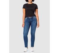 Pantalones vaqueros de mujer Mavi Sophie tiro medio, ajustados, azul oscuro, ...