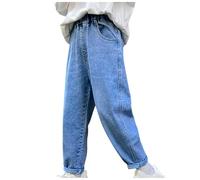 Pantalones Vaqueros de Verano para niño, Cintura elástica Informal, Bolsillo Funcional, Estilo Hip Hop Callejero, Ropa de Trabajo Talla 1-16