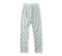 Pantalones vaqueros holgados para niñas, pantalones de yoga, pantalones de verano, leggings de dibujos animados, moda estampada, leggings deportivos para niños, verde menta, 1-2 años