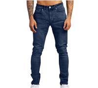Pantalones Vaqueros Hombre 2024 Pantalones elástico Casual Moda Jeans Trend Largo Pantalones Pants Skinny Slim Fit Pantalon Fitness Jeans Largos Pantalones Ropa de Hombre Talla Grande xs-8xl