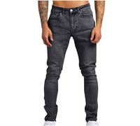 Pantalones Vaqueros Hombre Pantalones elástico Casual Moda Jeans Trend Largo Pantalones Pants Skinny Slim Fit Pantalon Fitness Jeans Largos Pantalones Ropa de Hombre Talla Grande xs-8xl