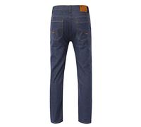 Pantalones vaqueros para hombre, pantalones de trabajo del Reino Unido, pantalones de mezclilla rectos, ligeros, cómodos, ropa de trabajo, múltiples bolsillos, pantalones clásicos de color sólido