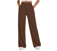 Pantalones Vaqueros para Mujer Termico con Ropa Elástico Elegante Lana Beis Reductoras Seda Moño Grises Pintados Pijama Coreana Marrón Fruncido Estilizan Sudoracion sobre