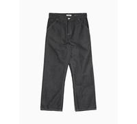 Pantalones vaqueros Relaxed Carhartt WIP Simple para mujer Negro 28