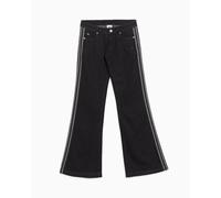 Pantalones vaqueros Slim adidas Originals 3 Stripes para mujer Negro 27/30