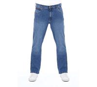 Pantalones vaqueros Texas Stretch para hombre de Wrangler, ajuste regular, auténtico, de corte recto, de denim, algodón, negro, azul, gris, w28, w29, w30, w31, w32, w33, w34, w36, w38, w40, 33W / 34L