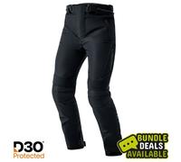 Pantalones vaqueros textiles para motocicletas RST S1 D3O (D30) - negro/negro