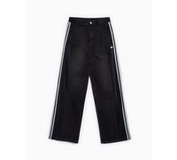 Pantalones vaqueros Wide Leg Relaxed adidas para mujer Negro XS