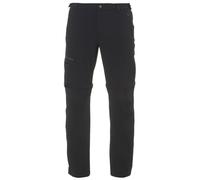 VAUDE Farley Stretch T-Zip Pants II, Hombre, Negro (Black), 48/S Largo