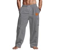 Pantalones Verano Hombre Anchos, Pantalones Hombre Casual Deporte, Pantalon Casuales Transpirables Un Ajuste CóModo Y Relajado Ligeros Viajes con Pantalon Chandal Pantalón Deportivo Pantalón