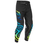 Pantalons de Cross Fly Racing Evolution DST Zen Se Negro/Azul/Amarillo34 Negro,Azul,Amarillo