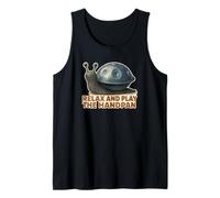 Pantam - Caracol con handpan y un Mensaje 1 - Fan Fun Camiseta sin Mangas