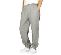 Pantanlones de Lino para Niños,Algodón y Lino Pantanlon Chandal Niño Cintura Elástica Pantalón Chino Largo Sueltos con Bolsillos Cómodo Transpirable Jogging Pants Ropa Adolescentes Chicos 5-15 Años