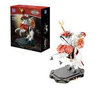 PANTASY Knight - Juego de construcción de 31 cm, modelo medieval de coleccionista con cruz de batalla blindada y articulaciones móviles, juego de coleccionista para adultos