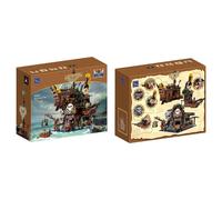 Pantasy Pequeña Taberna Pirata Kit De Construcción Barco Pub 3 Plantas