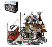 PANTASY Summit Cabin Kit de construcción para Adultos, cabaña de montaña Detallada con Aspecto de Madera y Elementos de Invierno, Juguete de Arquitectura Creativo para los fanáticos de los Modelos