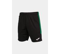 Joma Eco Championship Bermudas, Hombre, Negro Verde, 2XL