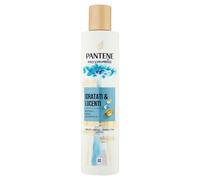 Pantene Champú hidratante y brillante con biotina de 250 ml Pro-V Miracles para cabello seco y dañado, con ácido hialurónico, retiene la humedad.