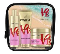 Pantene Champú Pro-V Champú 250ml De Limpieza Profunda Para Cabello Apagado. Acondicionador Minute Miracle 220ml y Mascarilla Capilar De Keratina Protectora, 300ml para Pelo Seco Y Dañado
