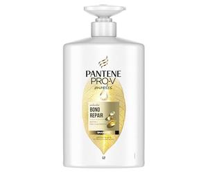 Pantene Molecular Bond Repair Champú con Biotina. Botella con Dispensador 1 L Fórmula Pro-V para el Pelo Seco y Dañado. Protege y Deja el Pelo Visiblemente más Sano y Regenerado
