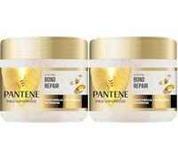 Pantene Molecular Bond Repair Mascarilla Capilar Intensiva con Biotina 300ml Fórmula Pro-V para Pelo Dañado y muy Seco. Deja el Pelo Visiblemente más Sano, Fuerte y Regenerado (Paquete de 2)