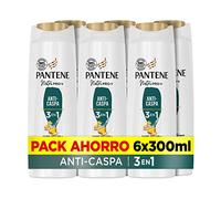 Pantene Nutri Pro-V Champú Anticaspa 3 en 1 para Todo Tipo de Pelo, 300ml