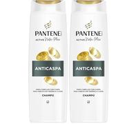 Pantene Pro-V Anticaspa Champú 325ml para Pelo Propenso a la Caspa, Limpia y Controla la Caspa con Uso Regular, Protege los Enlaces Capilares, Sin Aceite Mineral ni Colorantes, Active Nutri-Plex