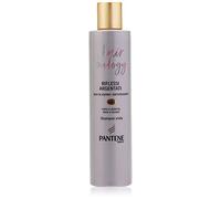 Pantene Pro-V Champú antiamarillo, champú profesional para cabellos blancos, grises o rubios, Hair Biology Reflejos Plateados, 250 ml