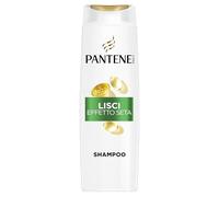 Pantene Pro-V - Champú de seda suave de 400 ml para cabello encrespado y opaco, limpia suavemente y protege las uniones del cabello, sin siliconas, aceite mineral, colorantes, con Active Nutri-Plex