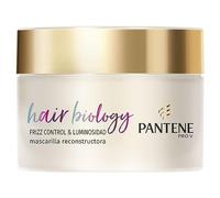 Pantene Pro-V Hair Biology Frizz Control & Luminosidad Mascarilla 160 ml, Para Pelo Encrespado O Seco Y Pelo Teñido