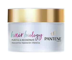 Pantene Pro-V Hair Biology Purifica & Reconstruye Mascarilla 160 ml, Para Raíces Grasas Y Puntas Secas