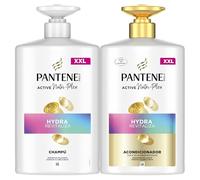 Pantene Pro-V Hydra Revitaliza Champú 1000ml para Pelo Normal y Seco. Nutre y Protege los Enlaces. Sin Aceites Minerales Tecnología Active Nutri-Plex