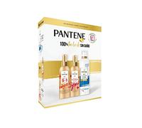 Pantene Pro-V Laca De Fijación Ultrafuerte, 250 ml + Spray Miracle 5-In-1 Moldeador, 200 ml + Aceite Capilar Brillo Eterno, 200 ml